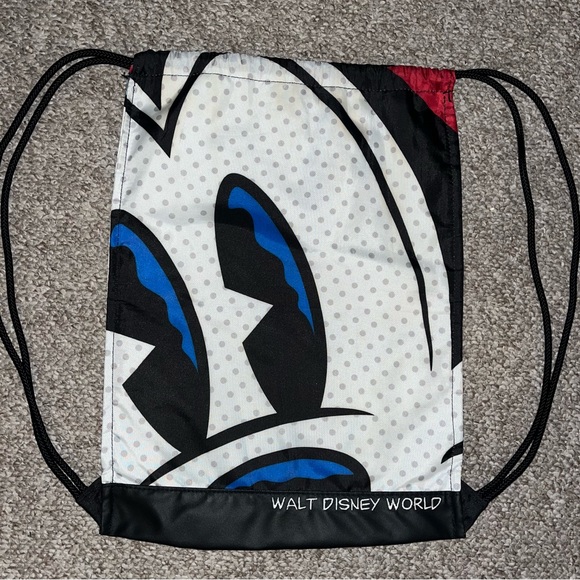 Walt Disney World Mickey & Minnie nylon string bag - Picture 4 of 12